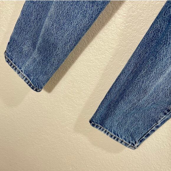 Vintage 80s Bongo Womens Jeans 30" Waist Light Wash Grunge Mom Jeans - Picture 11 of 12